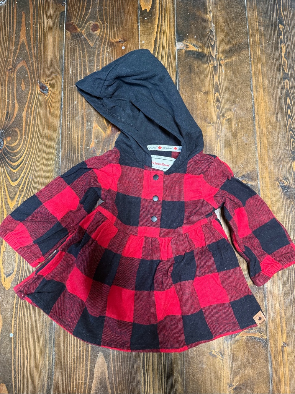Red & Black Buffalo Plaid Baby Girl Outfits
